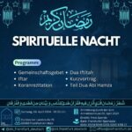 Spirituelle Nacht in Monat Ramadan